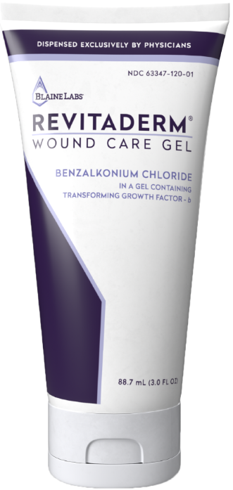 Tube of Revitaderm Wound Care Gel