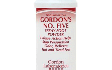 Gordon's No. Five Spray Foot Powder